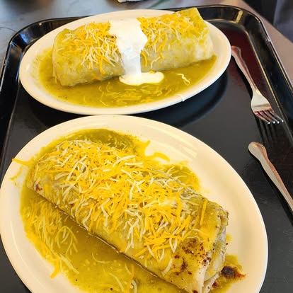 Santiago's Smothered Burritos
